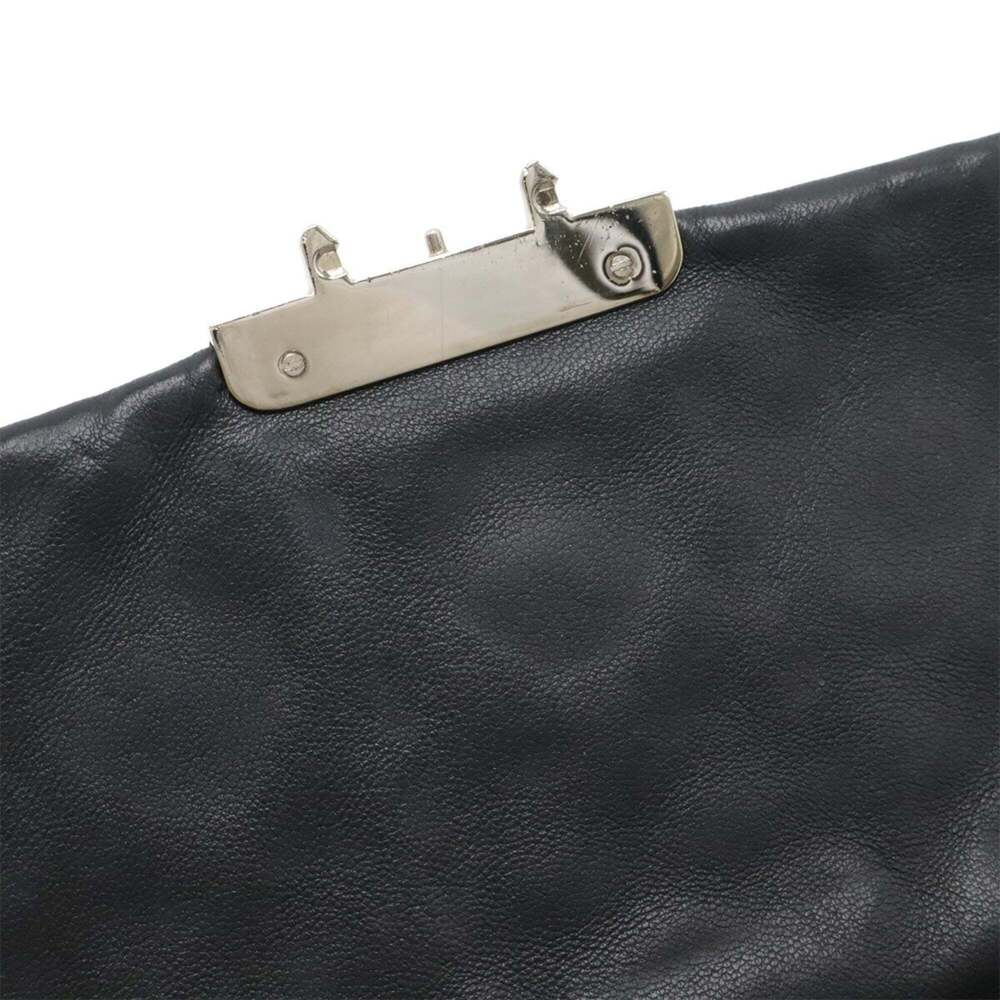 CHRISTIAN DIOR Black Leather Shoulder Bag - Picture 9 of 9